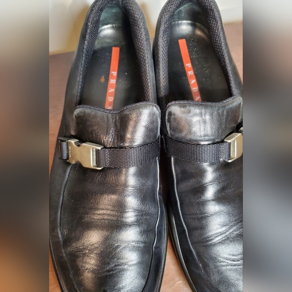 *SOLD* Prada Loafers, Black, Size 11 - Picture 12 of 15